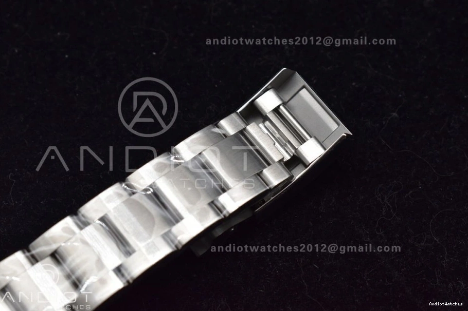 Dial VR SS Best 904L 1:1 Clean Steel Black Stretchable Edition Bracelet on Air-King 126900 500 0417